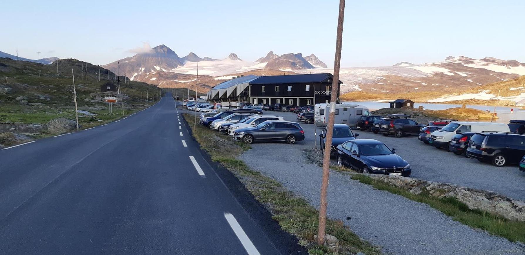 Sognefjellshytta Hotell Lom Exteriör bild